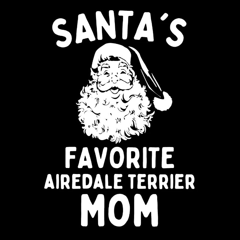 Noël Airedale Terrier maman