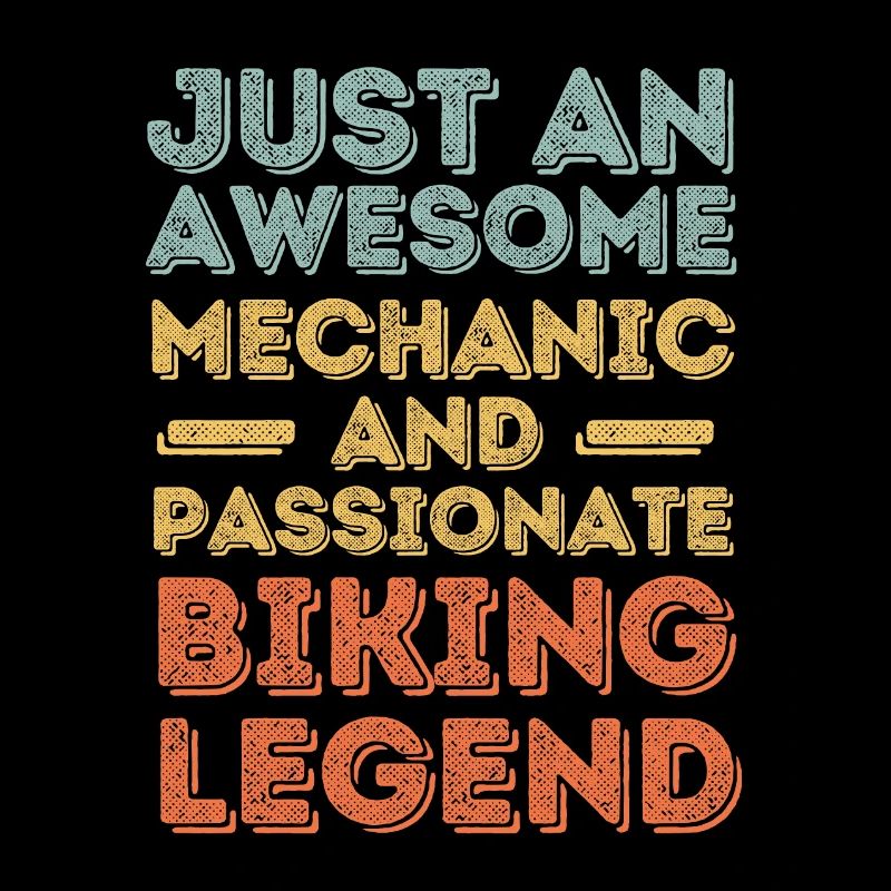 Mécanicien Cyclisme rétro