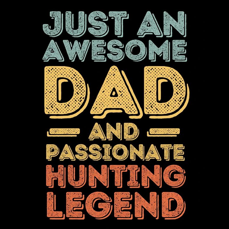 Dad hunt retro
