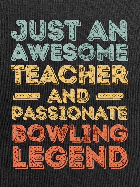 Teacher Bowling retro