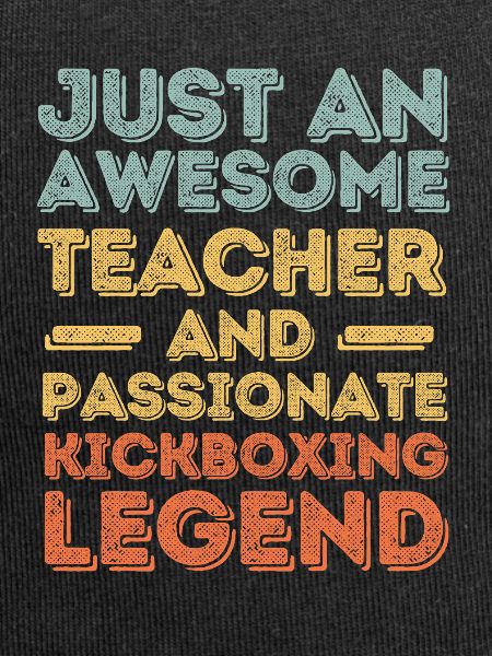 Teacher Kickboxing retro