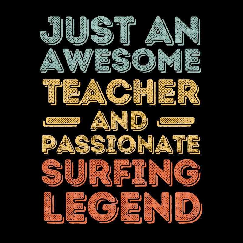 Instructeur Surf rétro