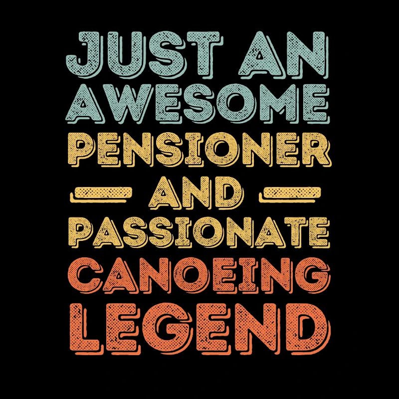 Pensioner Canoe retro