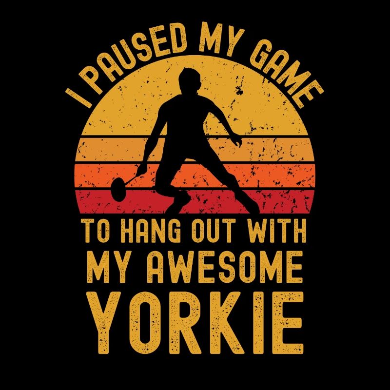 Badminton et Yorkshire Terrier