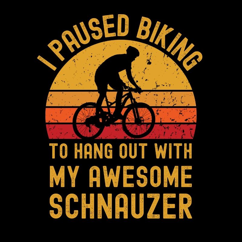 Cyclisme et schnauzer