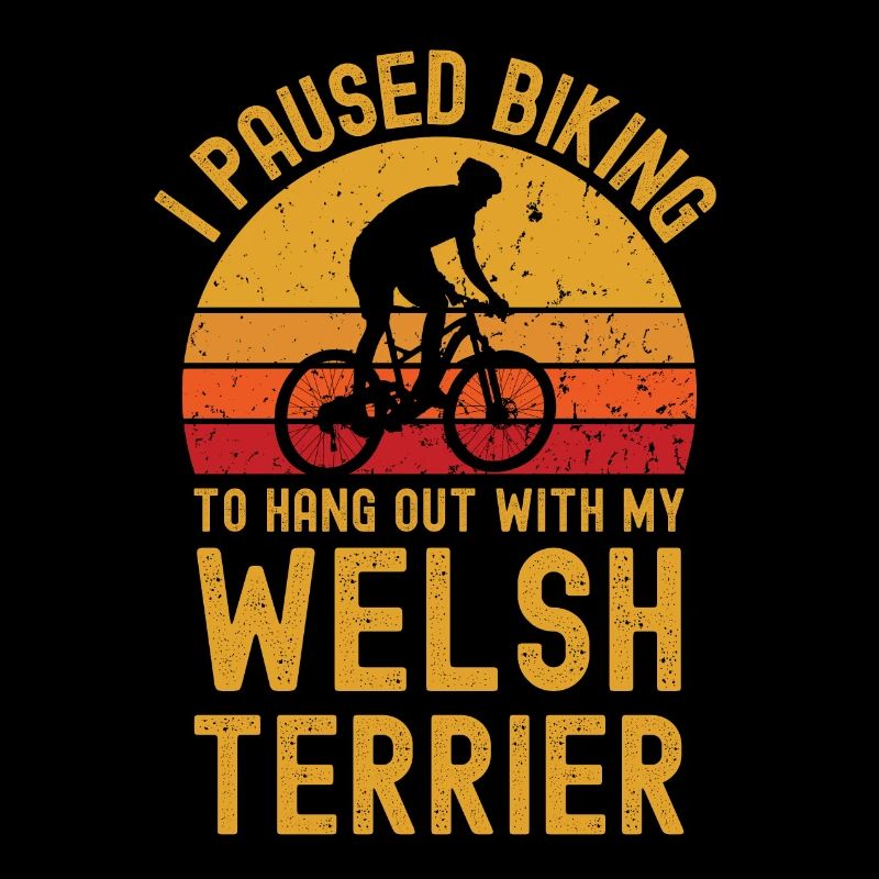 Cyclisme et Welsh Terrier