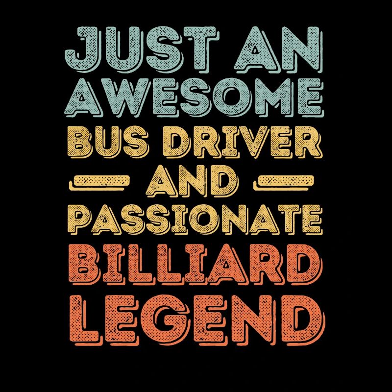 Bus driver billiards retro