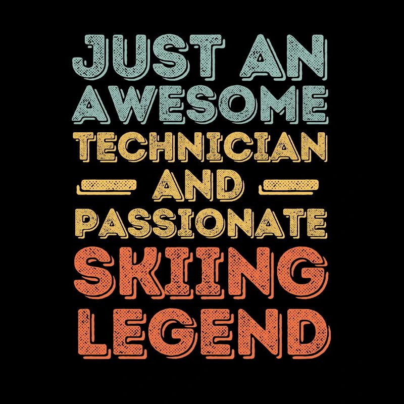 Technicien Ski rétro