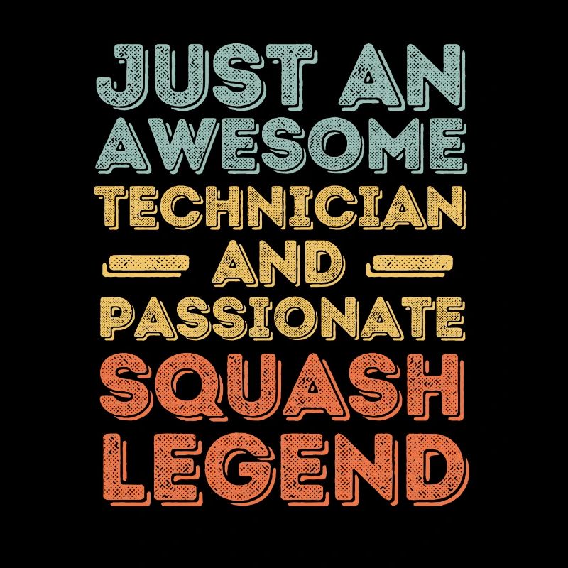 Technicien Squash rétro