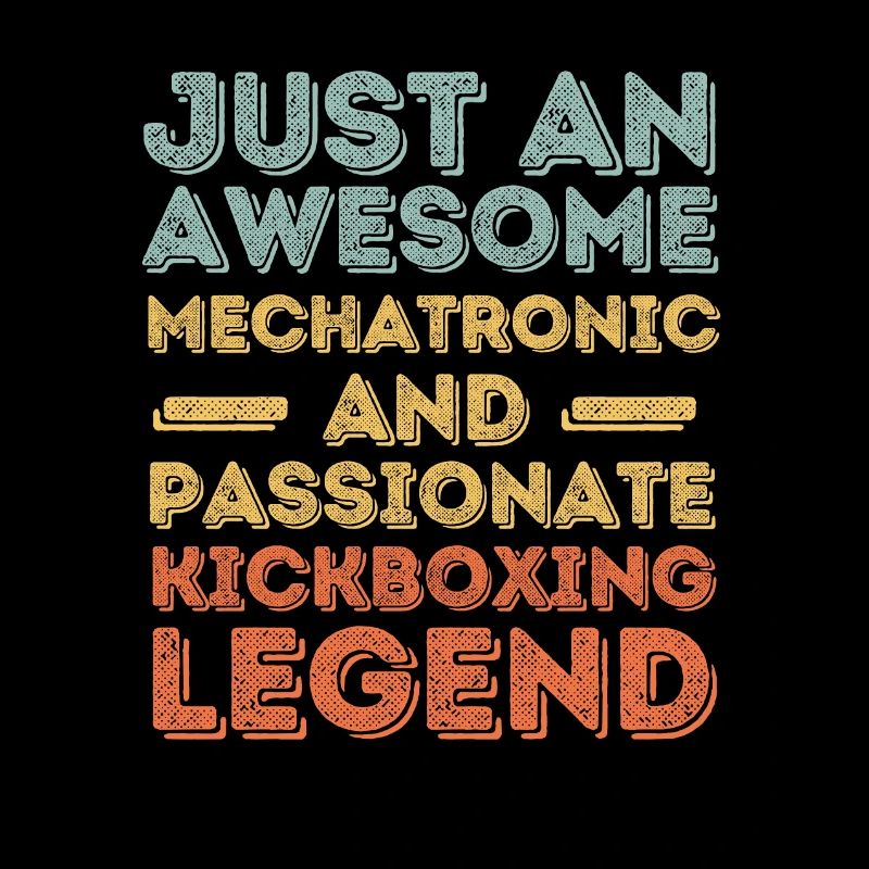 Mécatronique Technicien Kickboxing rétro