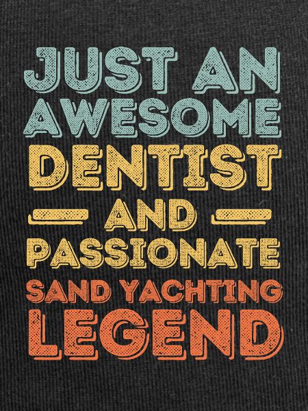 Dentist beach sailing retro