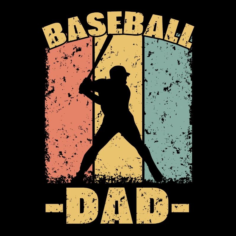Baseball dad retro