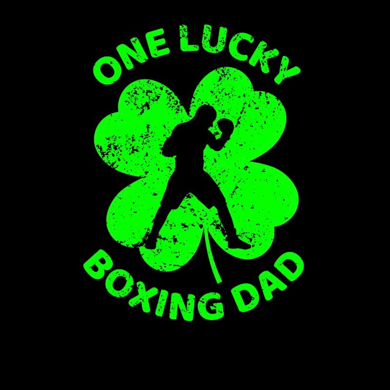 Boxing St. Patrick's day shamrock