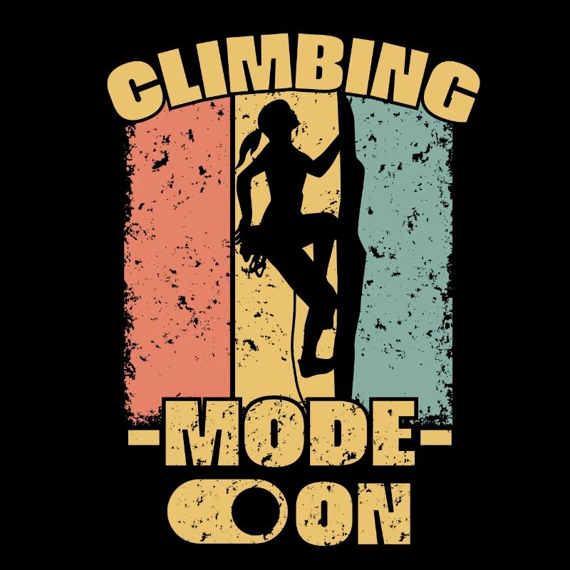 Femmes Escalade rétro