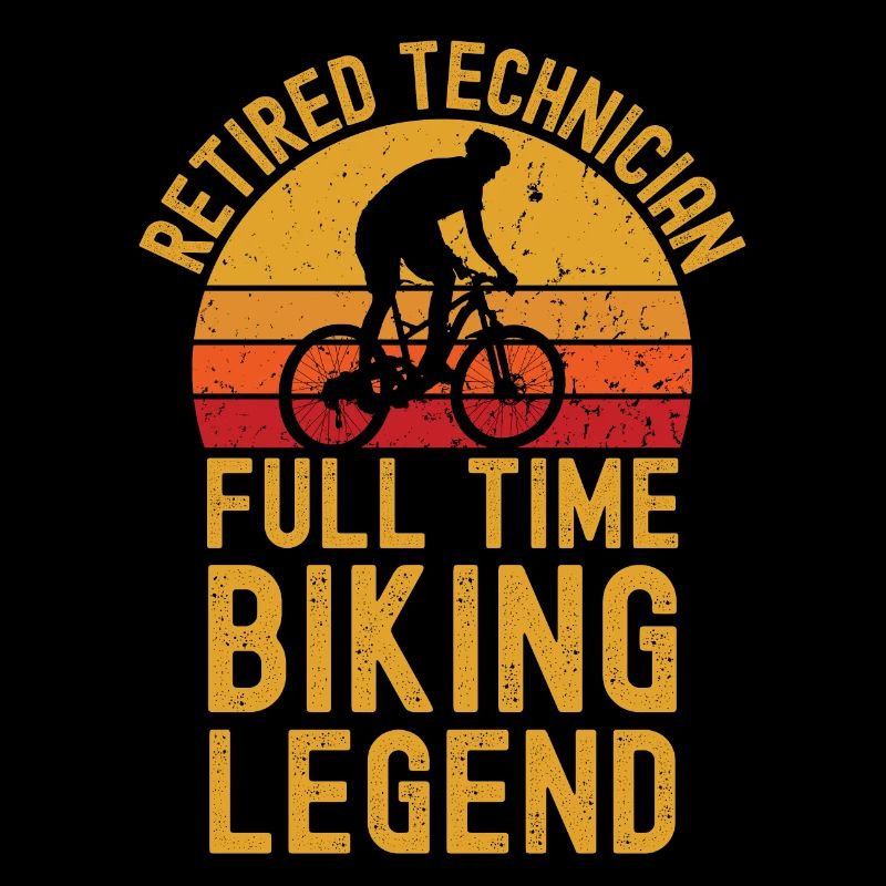 Retired technician biking legend