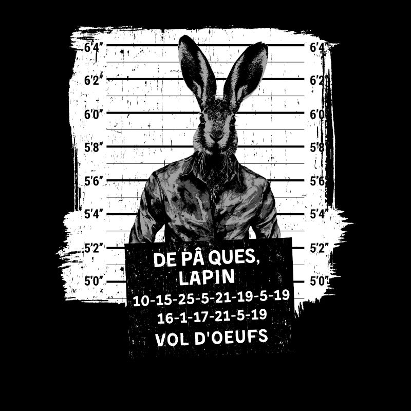 Lapin de Pâques Mugshot