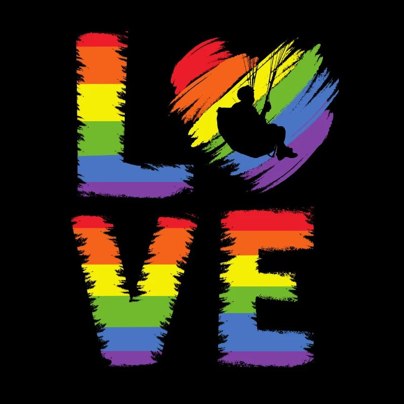 Paragliding LGBT Pride