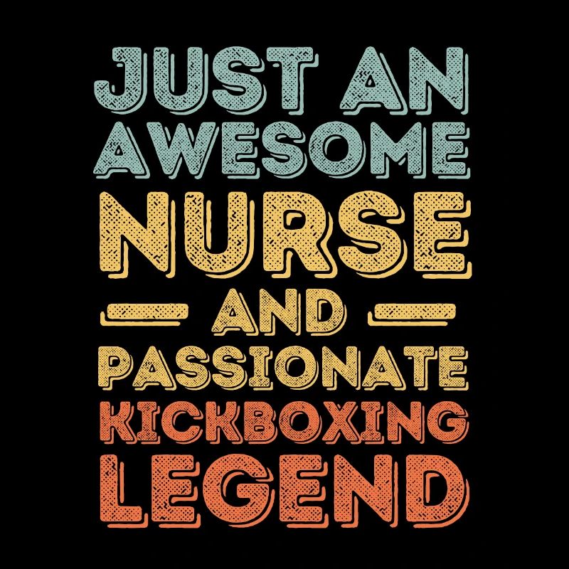 Nurse Kickboxing legend retro