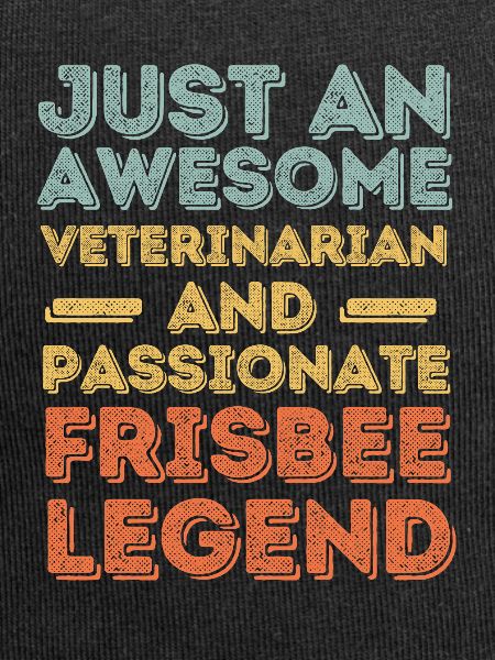 Veterinarian Frisbee legend retro