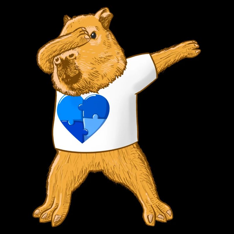 Capybara Autism Signs Creating Awareness