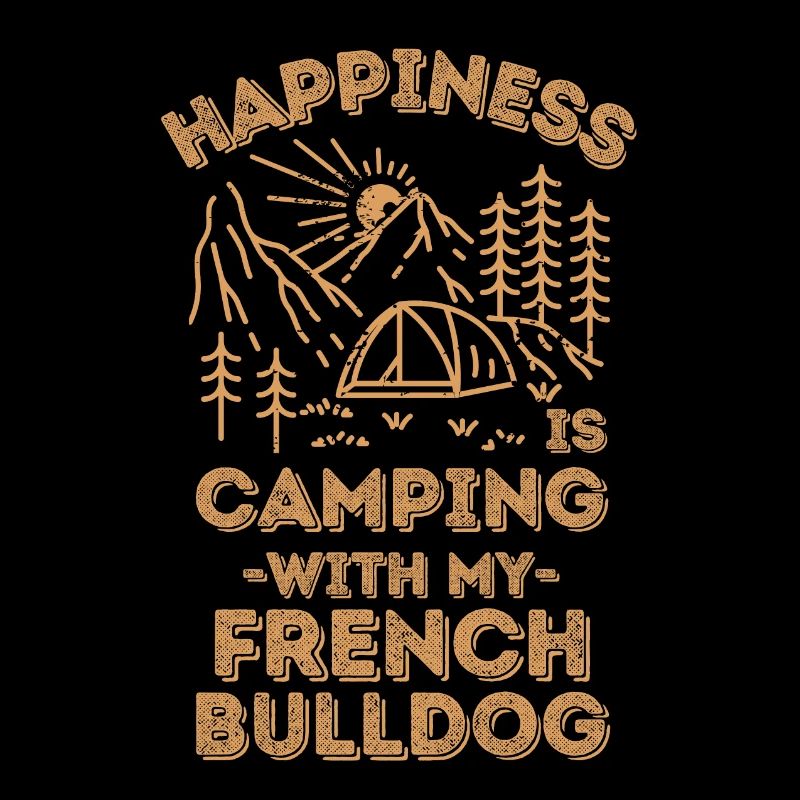 Camping avec bouledogue français