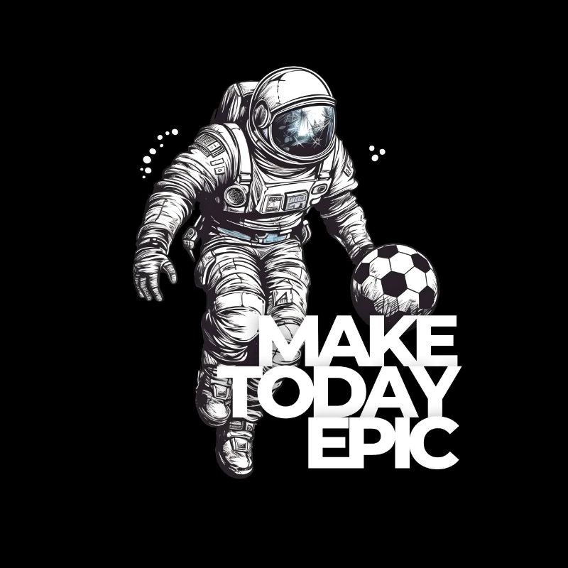 Astronaut Soccer Space