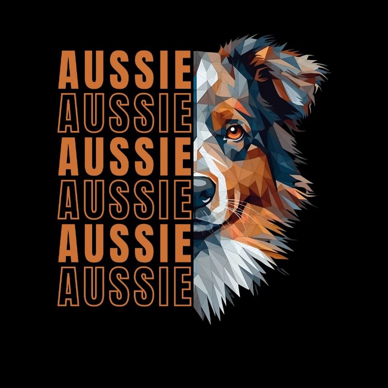 Australian Shepherd Lover Geometry