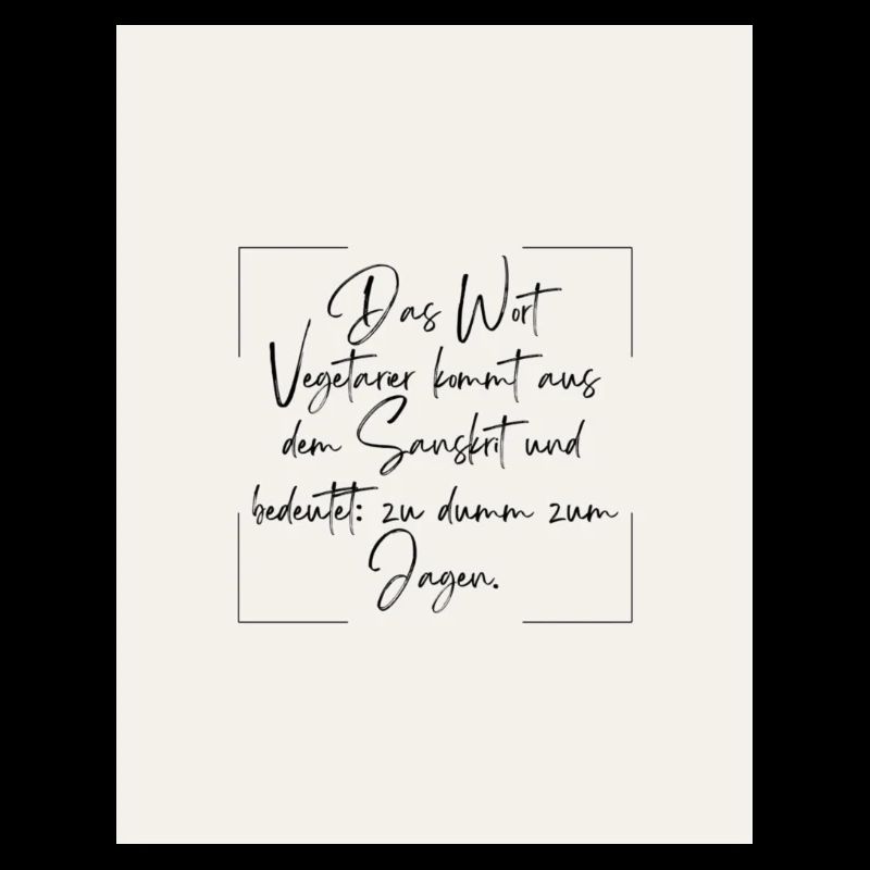 Der Vegetarier