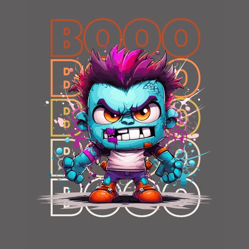 Chibi Bolt & Booo! Cousu géant Tee !