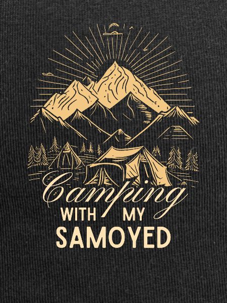 Samoyed Camping