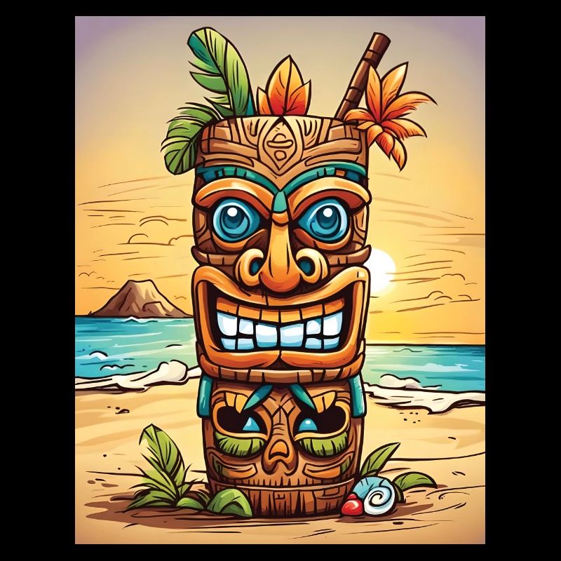 Tiki Statue