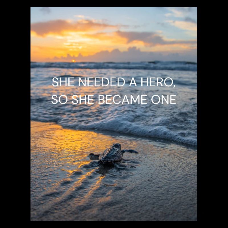 She needed a hero