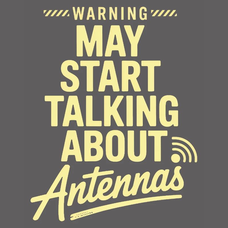 Affiche de discussion sur l’antenne de la satire rétro tech