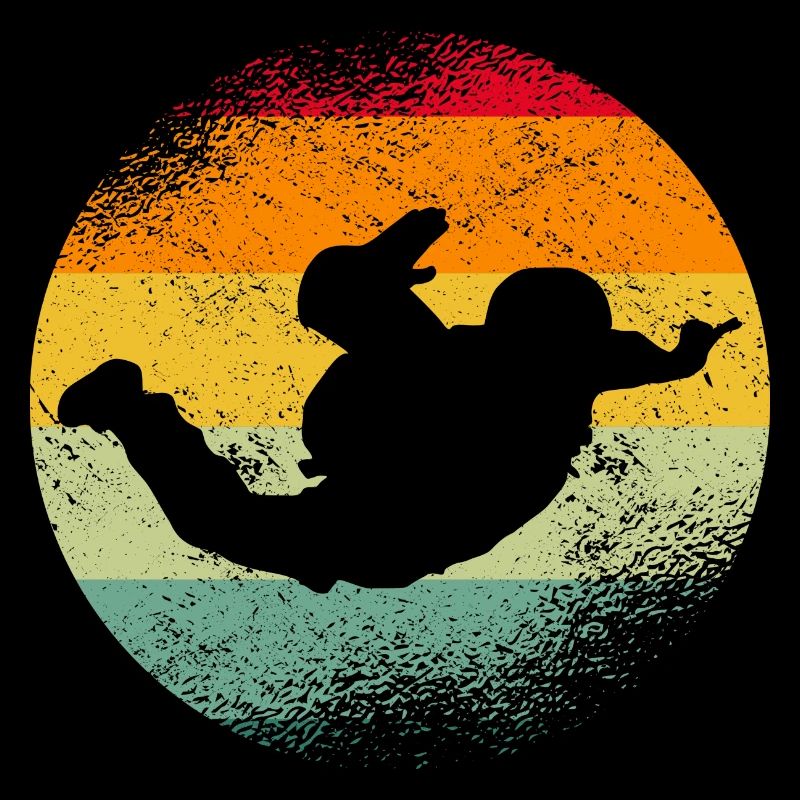 Parachutistes rétro