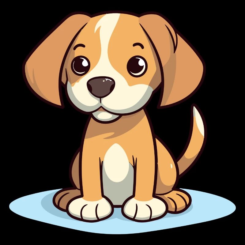 Conception de chien mignon pour les propriétaires de chiens