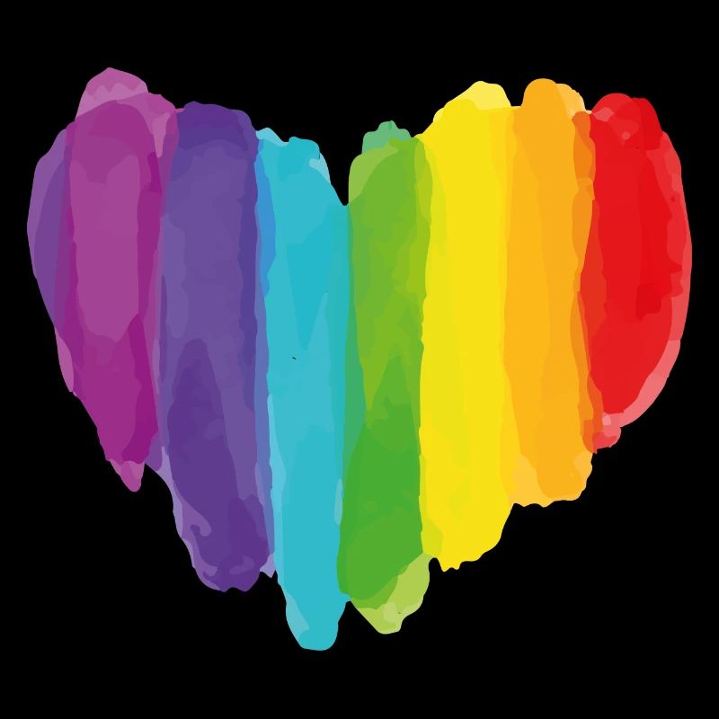 Rainbow Heart