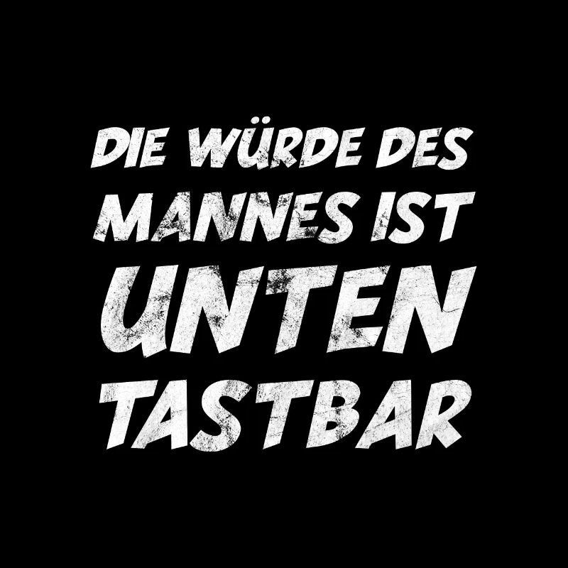 Mann Männer lustiger Spruch Vintage