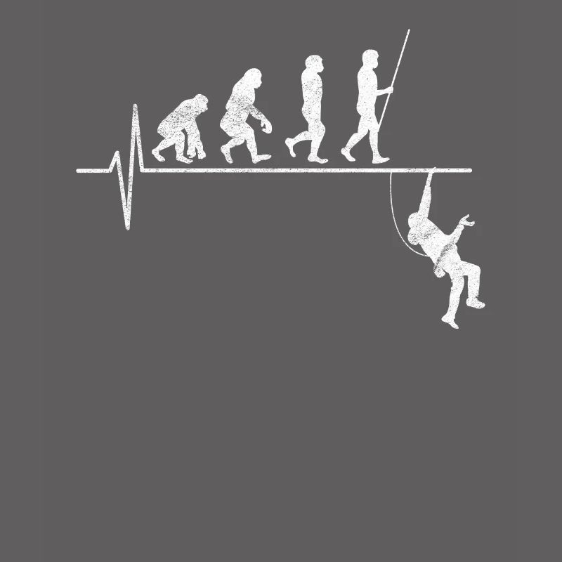Klettern Evolution Geschenk