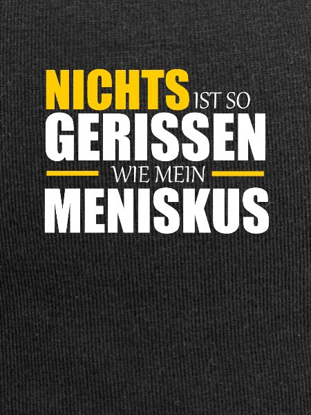 Meniskus gerissen