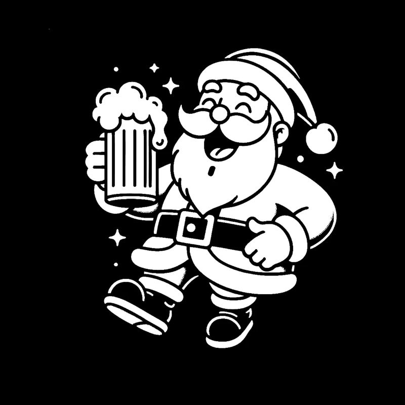 Weihnachtsmann Bier