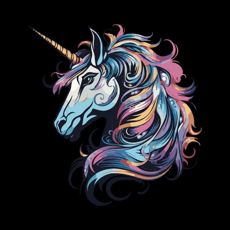 Portrait de licorne