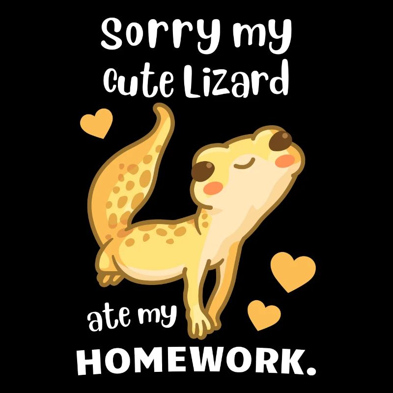 Ate My Homework lizard bearded dragon geckos