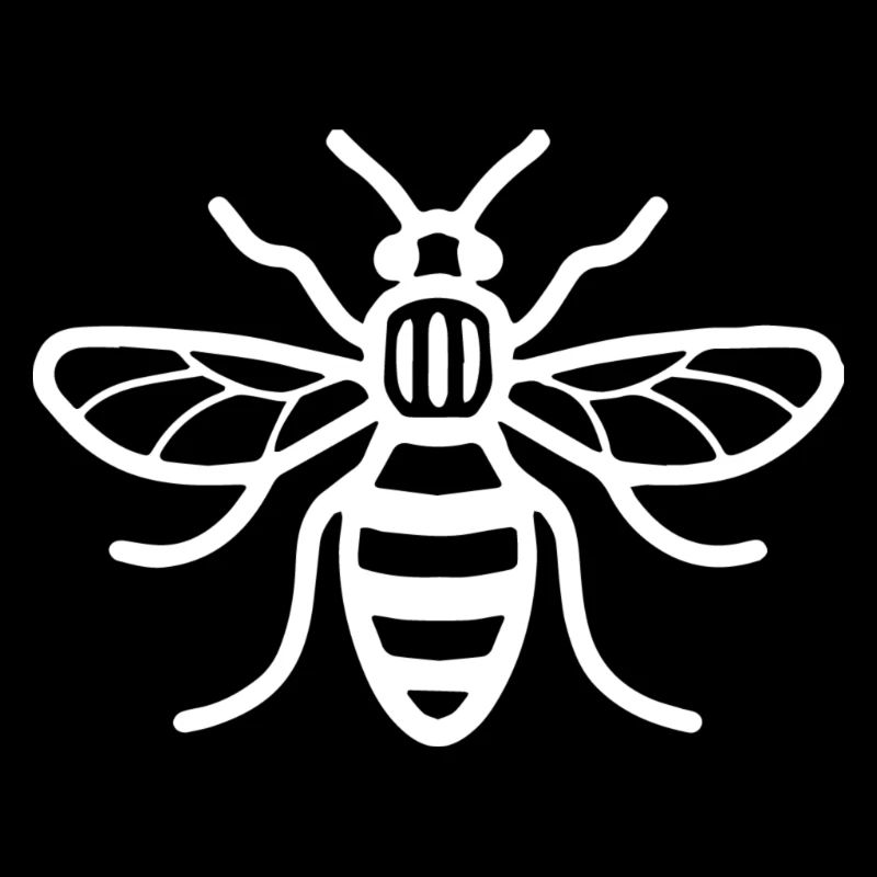 Manchester Bee (White)