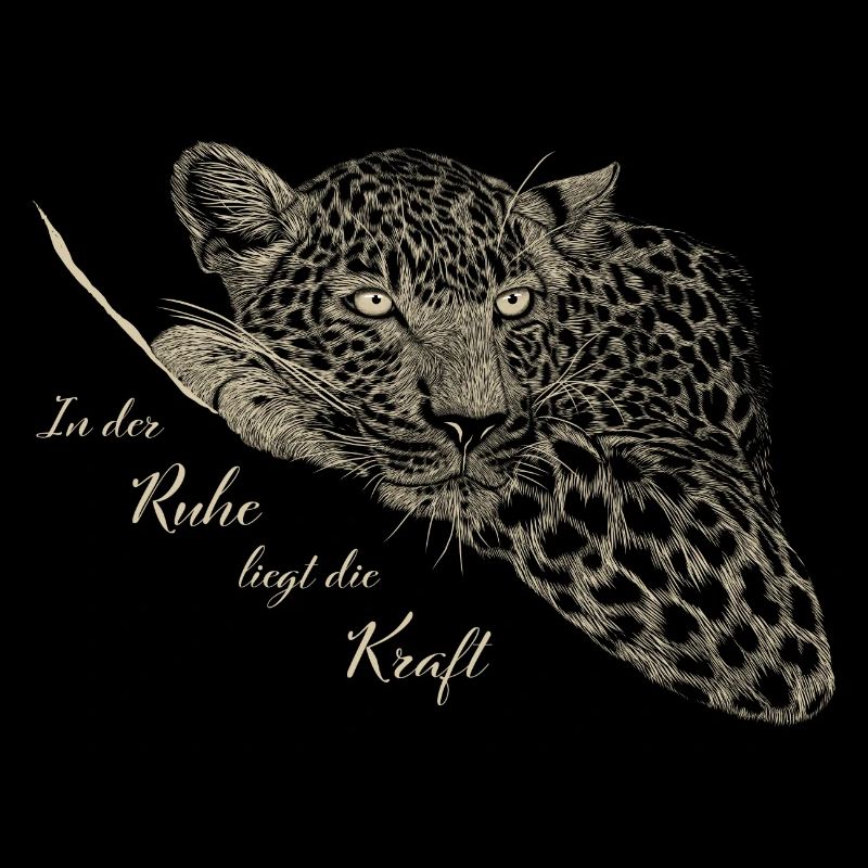 In der Ruhe liegt die Kraft Leopard