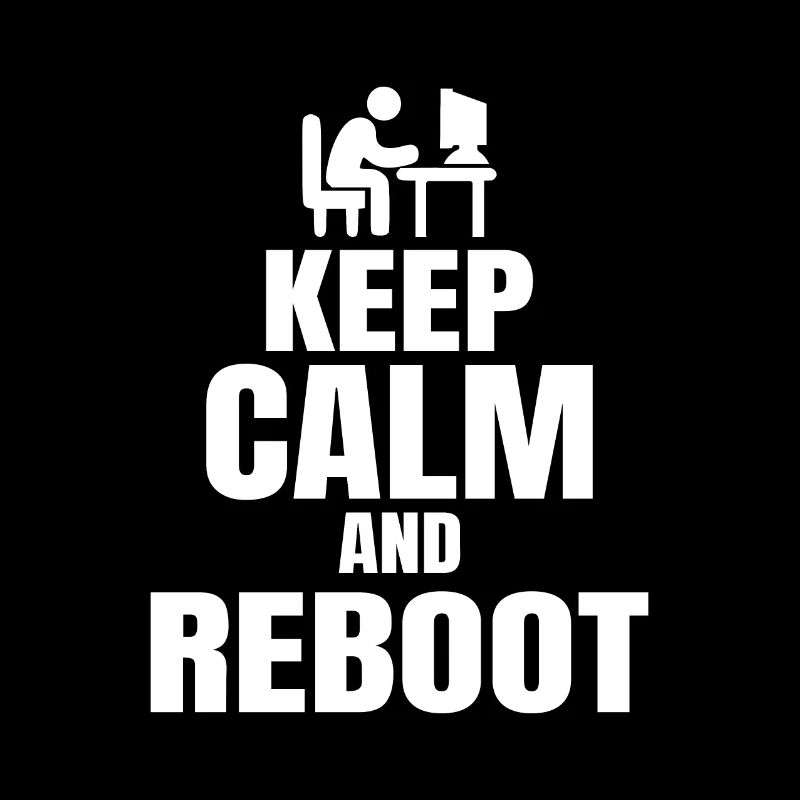 Admin Dites au programmeur administrateur Keep Calm Sys