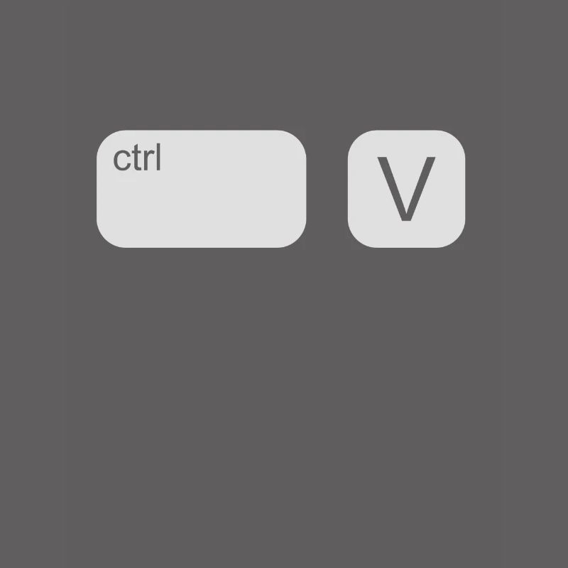 CTRL V Father Son Copy Paste