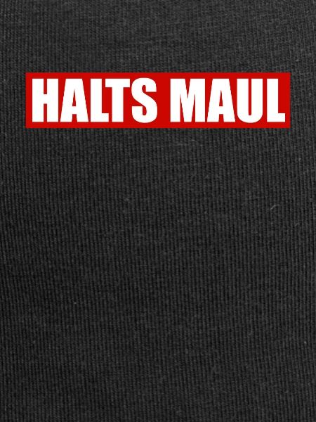 Halts maul. Statement