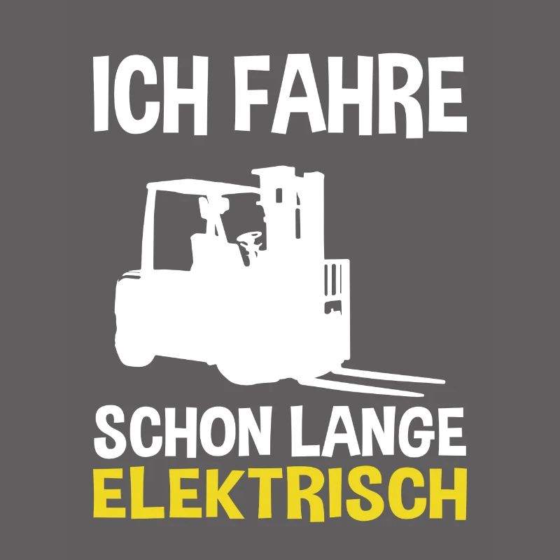 Logistiker E-Auto Logistik Gabelstapler Stapler