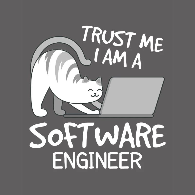 Software Engineers trust in programmer cat