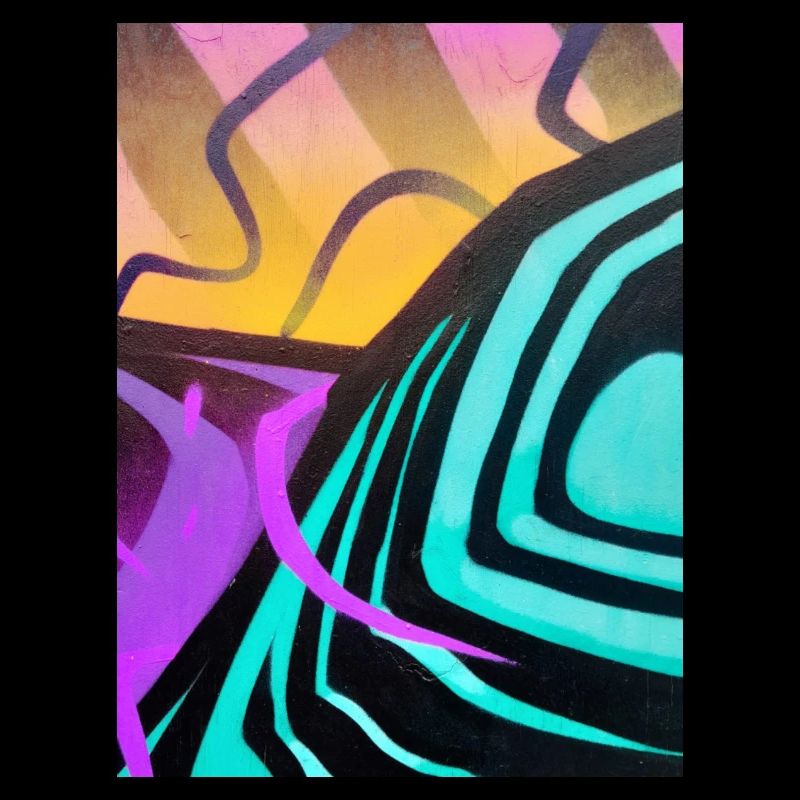 Graffiti-Landschaft 1